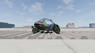 BeamNG.drive サスペンションテスト utv base vs Kawasaki KRX1