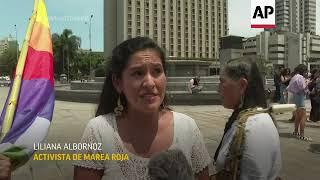 Las protestas en Perú van contra la presidenta Dina Boluarte