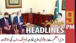 ARY News | Prime Time Headlines | 9 PM | 3 September 2021