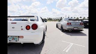 LUNCH WITH SOME ASIAN CHEVY IMPALAS.