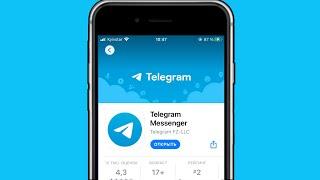 Как создать аккаунт Телеграмм на телефоне Айфон?