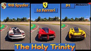 Porsche 918 vs La Ferrari vs McLaren P1 - The holy trinity in 4k 60FPS RTX 3090 Forza Motorsport