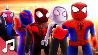 Spider-Man Movie with Roblox Song  Love The Way You Lie | Across the Spider-Verse