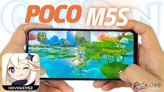 Poco M5s Genshin Impact Gaming Review Update | FPS & Battery Drain test