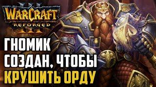 ГНОМИК СОЗДАН ЧТОБЫ КРУШИТЬ ОРДУ: Infi (Orc) vs Fortitude (Hum) Warcraft 3 Reforged