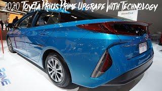 2020 Toyota Prius Prime Upgrade With Technology Exterior and Interior Walk Around