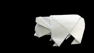 Origami Bear Instruction Tutorials