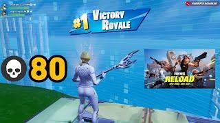 High Kill *FORTNITE RELOAD* Solo vs Squads Gameplay | Fortnite Kill Record