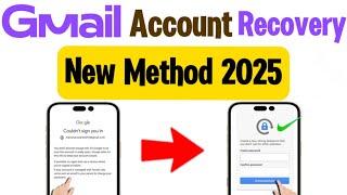 Gmail Account Recovery 2025 || Gmail Account Recovery || Google Account Recovery