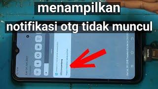 how to show otg notification in mobile