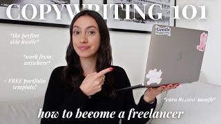 How To Become a Freelance Writer in 2024  How to start, What to charge + free portfolio template!