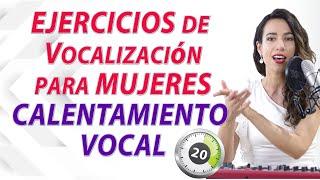 MEJOR CALENTAMIENTO Vocal para MUJERES Ejercicios de vocalización para cantar BIEN. Natalia Bliss