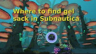 Subnautica gel sack location EASY!!