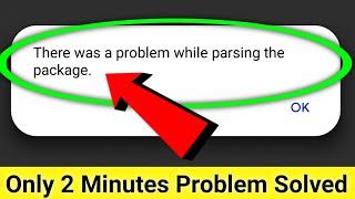 there was a problem parsing the package || there was a problem while parsing the package