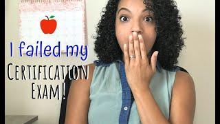 I failed my certification exams! | Tips for test prep