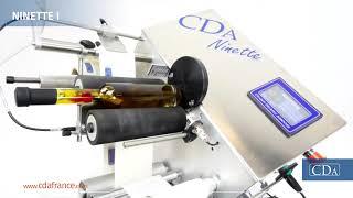 Ninette 1 - semi-automatic Labelling machine - by CDA 2018