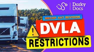 DVLA Restrictions and Guidance - MRCGP AKT Revision I Dorky Docs