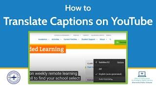 (English) How to Translate Captions on YouTube Videos