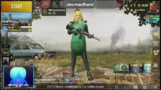 Watch me stream PUBG MOBILE on techno dev