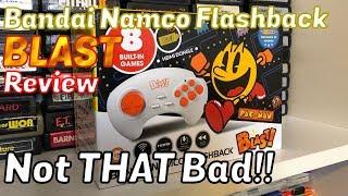 AtGames Bandai Namco Pac Man Flashback Blast Review, Comparing NES Originals - Emceemur