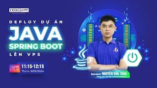 Deploy dự án Java Spring Boot lên VPS