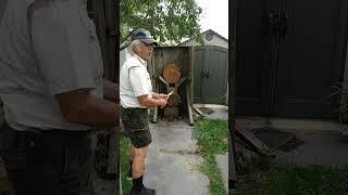 no spin knife thrown half spin in 3 different ways #knifethrowing #halfspin #shorts #throwingknife