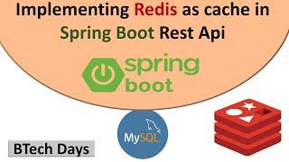 Spring Boot Rest Api with Redis as cache ( Introduction )