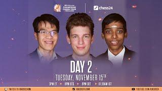 Champions Chess Tour Finals | Day 2 | Peter Leko & Rustam Kasimdzhanov