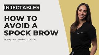 How to avoid a spock brow | SkinViva Training Academy