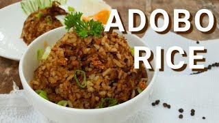 Adobo Rice l Quick and Easy Filipino Chicken Adobo Fried Rice