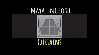 Maya - Create Curtains with nCloth