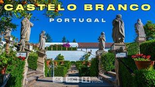 Castelo Branco Portugal 4K  : It's a Very Beautiful City, Episcopal Palace Garden