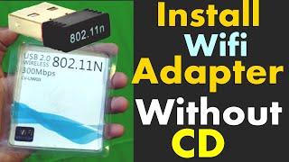 How to Install Wifi Driver Without CD in any Laptop , PC Window/Linux/Mac || window- 7,8,8.1,10
