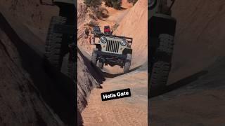 1955 WILLYS TAKES ON HELLS GATE | BLKFAB #4x4 #offroad