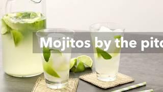 Mojitos by the pitcher