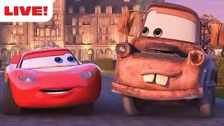  LIVE | Pixar Cars Shorts  | NEW Livestream! | Cars on the Road, Cars Toon & MORE! |  @disneyjr