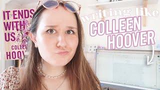 writing like COLLEEN HOOVER for a day  // writer challenge, romance, novel vlog, author tips