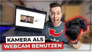 KAMERA als WEBCAM BENUTZEN: Schritt für Schritt Erklärung! 