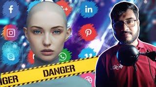 Danger of Social Media | সোশ্যাল মিডিয়াতে সাবধান | Danger of AI | RudraX
