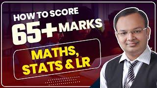 How to Score 65+ Marks in CA Foundation Maths, Stats & LR #shorts