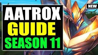 HOW TO PLAY AATROX TOP SEASON 11 | Aatrox Gameplay Guide S11 (Best Build, Runes, Playstyle)