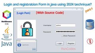 Login and Registration - Java | How to Create a Login Form in Java using Netbeans and MySQL Database