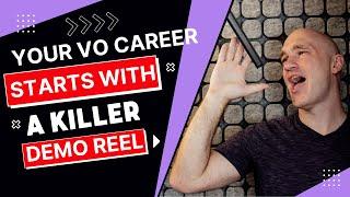 Your Voiceover Career Starts with A Killer Demo Reel - VO Demo Production featuring David Piper