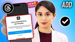 How To Add Threads Badge To Instagram 2024 [ Easy ]