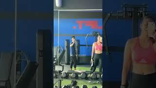 Intip Adinda yang lagi Gym #adinda