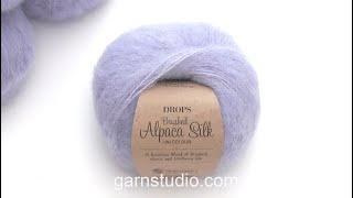 DROPS Brushed Alpaca Silk - A luxurious blend of brushed alpaca and mulberry silk