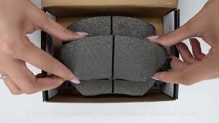 KFE1211-104 QuietAdvanced Front Ceramic Brake Pad Unboxing