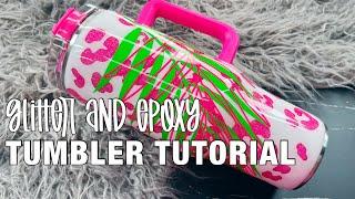 Leopard Print Epoxy Cup Tutorial