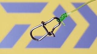 Easy to tie and very Strong fishing knot for Snap, Swivel, Hooks, Lures