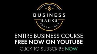 Business Basics Essentials: Free Online Business Course